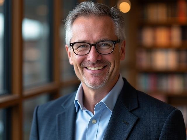 Professional headshot of Dr. Liam O'Connell, Head of Research