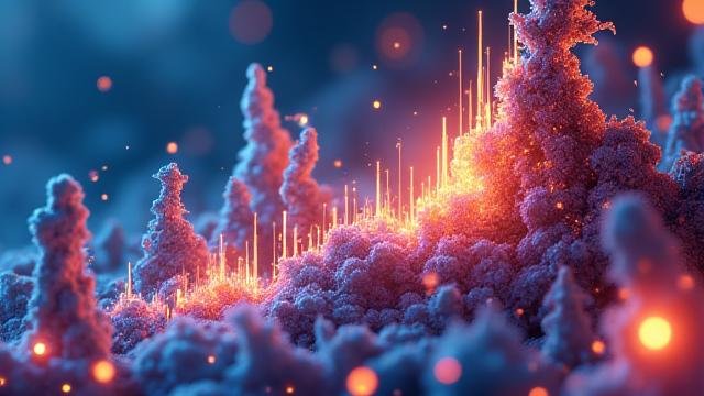 Digital art pieces in various states of market fluctuation