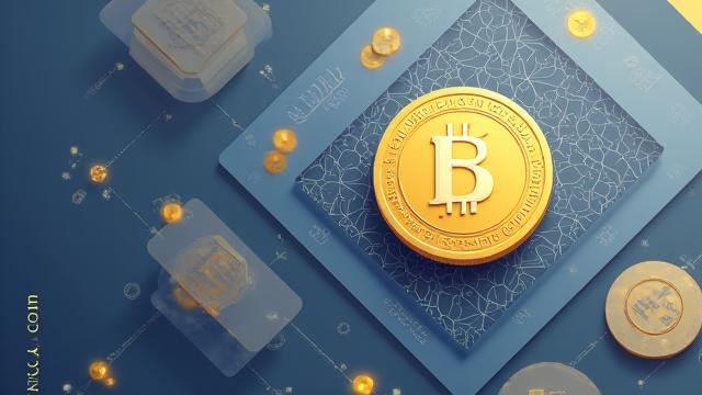 Conceptual image of stablecoins merging with regulatory documents